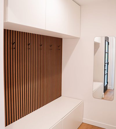 Basement finishing project — living space conversion