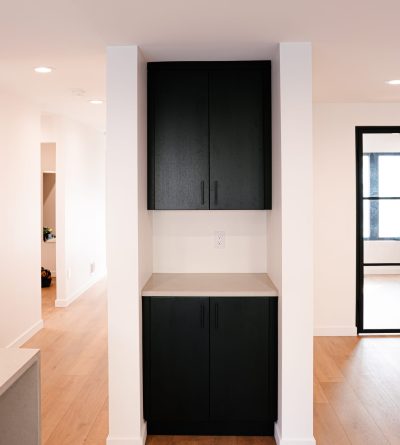 Master bathroom remodeling project — tile, vanity, and fixtures